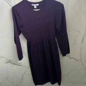 Purple Sweater dress